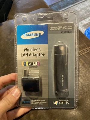 Samsung WIS09ABGN ADATTATORE LINKSTICK WIRELESS Smart Tv USB LAN 2009 Wifi Wi-fi - Immagine 1 di 3