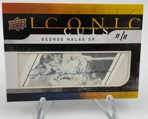 George Halas Iconic Cuts Upper Deck 11/11 Ebay 1/1 Chicago Bears "Papa Bear" HOF - Picture 1 of 3