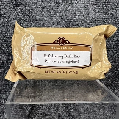 Barra de banho esfoliante Melaleuca 4,5 oz 127,5 gr nova feita nos EUA lacrada de fábrica - Imagem 1 de 4