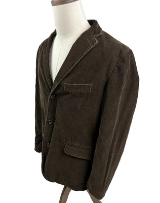 J. Crew Vintage Corduroy 100% Cotton Brown Mens Blazer Large - Image 1 of 4