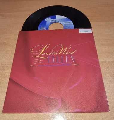 LAUREN WOOD Fallen ROY ORBISON Oh pretty woman 7" SPAIN PROMO SINGLE VINYL RARE - Image 1 of 3