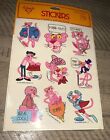 Vintage Hallmark Ambassador Stickers Pink Panther Cartoon 1979 Sealed
