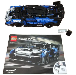 LEGO MCLAREN SENNA GTR RICHARD MILLE CAR BUILT BOOKLET 42123 TECHNIC INCOMPLETE - Picture 1 of 15