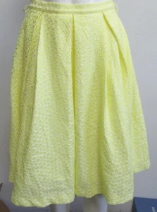 VALMAX Girl's Yellow Floral Circle Skirt Size 105/18 - Picture 1 of 8
