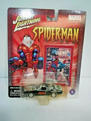 Pontiac GTO 1969 1/64 diecast Johnny Lightning Spider-Man #4 Foto 1 de 3