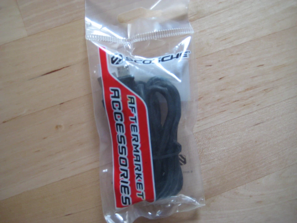 Scosche 3Ft Sync & Charge Cable for Micro USB Devices Black New Free US Shipping - Image 1 of 1