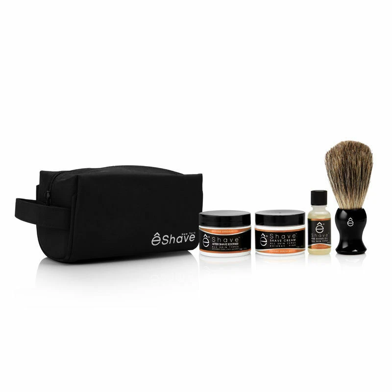 eShave 5 Piece Start Up Kit Orange Sandalwood Brand New - Image 1 of 1