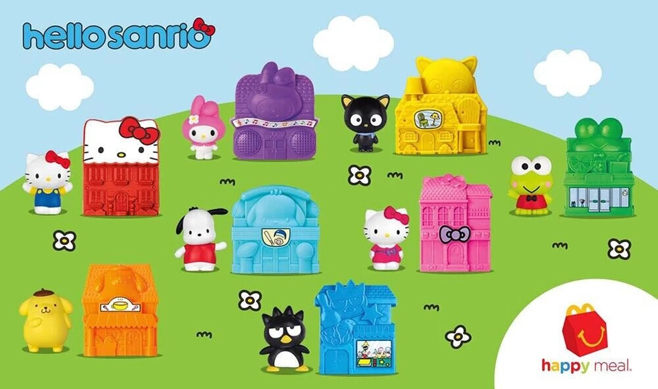 NUEVO McDonalds 2016 Sanrio Hello Kitty Happy Meal Toys - sellado Foto 1 de 1