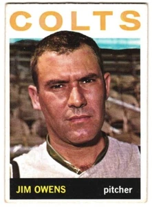 1964 Topps Baseball #241 Jim Owens - Ex 01 - Picture 1 of 2