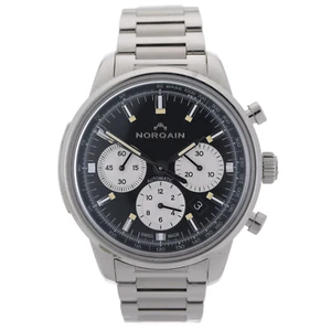 Norqain Freedom 60 Chronograph 43mm schwarzes Zifferblatt Automatik Herrenuhr - Bild 1 von 11