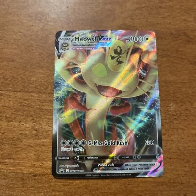 Meowth VMAX SWSH005 SWSH: Sword & Shield Promo Cards Holo - Image 1 of 2