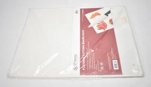 Browne Flexible Cutting Board Mats 4 Pack 18" x 24" Lightweight White 573673 - Picture 1 of 6
