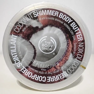 The Body Shop Coconut Shimmer Body Butter 200 g / 6.7oz New Sealed - Picture 1 of 4