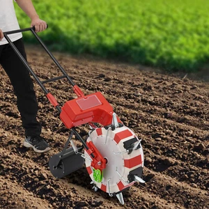 7-Nozzles Manual Seeding Machine Seeder Planter Hand-push Seeder Garden Seeder - Picture 1 of 20