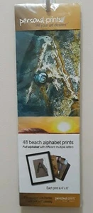 Personal-Prints 48 4" x 6" Beach Alphabet Letter Prints Full Alphabet + Extras - Picture 1 of 8