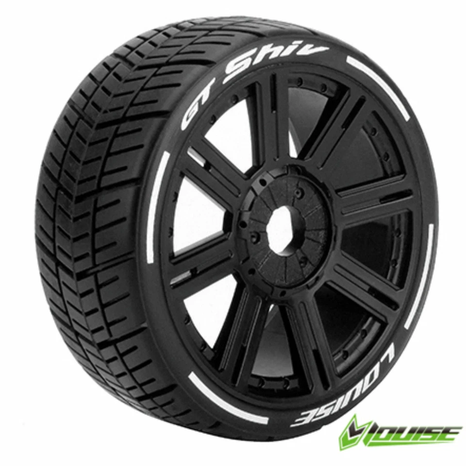 Louise RC GT-SHIV 1/8 Racing MFT-Reifen auf GT-Rädern LR-T3284SB  2 Stück - Bild 1 von 1