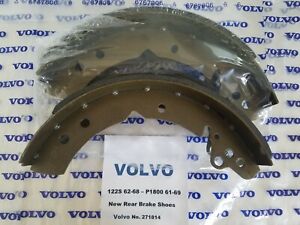 Volvo 122s 1962-1968 with Fr.Disc Brakes & P1800s 1961-1969 Rear Brake Shoes Set