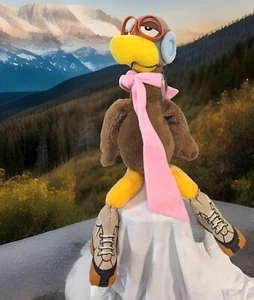 Wallace Berrie 15 Zoll Fliegerschuh Vogel Plüschtier Puppe 1983 Rollschuh Loon - Bild 1 von 5