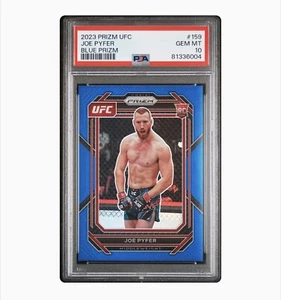 Joe Pyfer 2023 Panini Prizm UFC 159 Blue Rookie RC SP #d/175 Middleweight PSA 10 - Picture 1 of 2