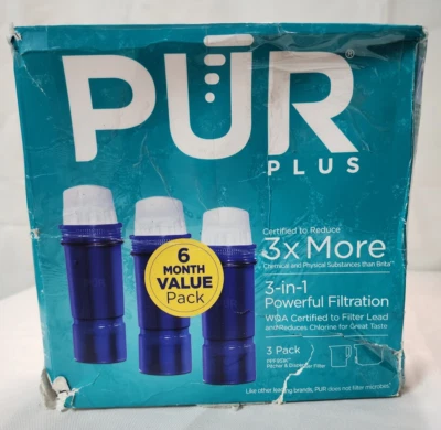 PUR PPF951K3 Replacement Filter, 3 Count, Blue - Image 1 of 4