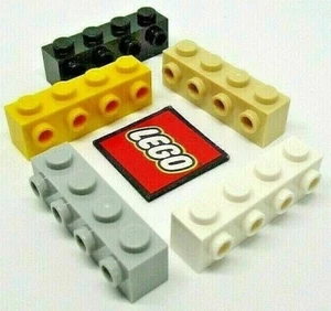 LEGO STEINE 1x4 mit 4 Nieten auf 1 Seite (8er-Pack) Farbe wählen - ID 30414 - Bild 1 von 8