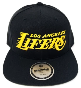 STREETWISE LIFERS Gorra Snapback Sombrero Adulto OSFM Ajustable Para Hombre Negro Nuevo - Imagen 1 de 2