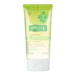 Gel SMOOTH E Baby Face Gel Non Ionic Surfactant Extra Sensitive Cleanser Skin - Picture 1 of 8