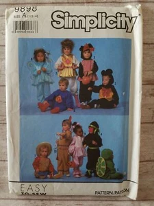 Simplicity 9898 Kinder Schnittmuster Kostüm Nähen UC FF Gr. Kleinkind 1/2 - 4 - Bild 1 von 8