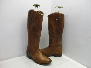 Botas de montar FRYE de cuero marrón hasta la rodilla para mujer talla 6 estilo B 3477172-COG - Imagen 1 de 9