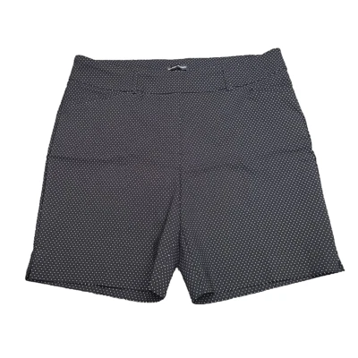 Pantalones Cortos Hillary Radley Para Mujer Estampados Pull On Dot con Bolsillos Talla X-Grande Negros Foto 1 de 4