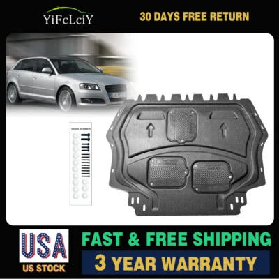 Engine Splash Guard For Audi A3 2006-2013 Under Engine Shield Cover Board Foto 1 de 4