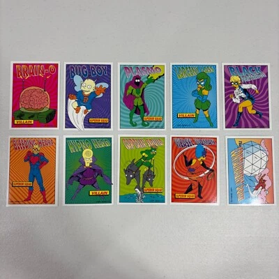 1994 Skybox THE SIMPSONS Series II Radioactive Man Complete 10 Card Subset Set - Image 1 of 4
