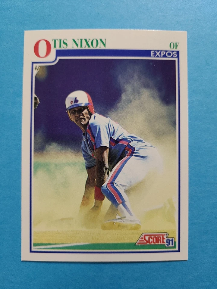 OTIS NIXON 1991 SCORE BASEBALL CARD # 431 F3983 - Image 1 of 1