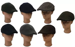 Cappello berretto IVY Newsboy da golf guida golf lana cabbie caldo 2 strati - Foto 1 di 13