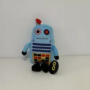 Toy Factory Bob The Robot 6inch Plush Stuffed Animal Doll Cute Soft Gift - Picture 1 of 4