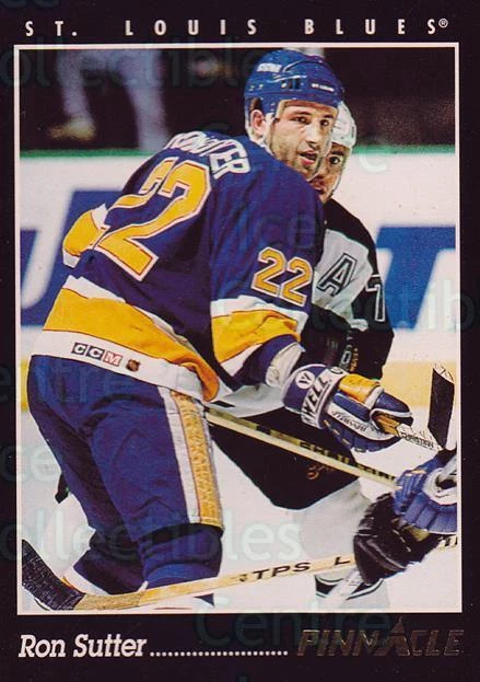 1993-94 Pinnacle USA #95 Ron Sutter - Image 1 of 1