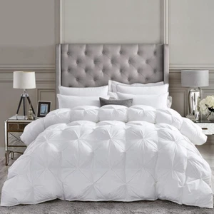 Luxurious All-Season Goose down Comforter California King (Cal King) Size Duvet  - Picture 1 of 13