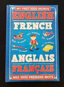 Meine ersten 1000 Wörter, Englisch/Französisch, gepolsterte Abdeckung, braun Watson, 2014 - Bild 1 von 13