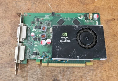 NVIDIA Quadro FX 380 256MB GDDR3 PCI-E Video Graphics Card 508282-001 519294-001 - Image 1 of 4