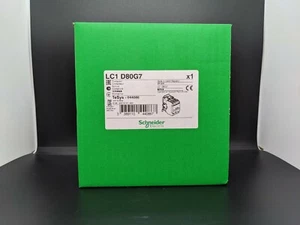 Square D LC1D80G7 80 Amp 3 Pole 120V AC Contactor - Picture 1 of 8