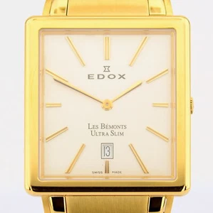 Edox / Les Bemonts Ultra Slim - Date 27031 - Picture 1 of 7