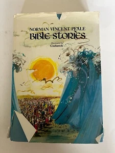 Vintage 1973 Norman Vincent Peale BIBLE STORIES books, hadcover w/ dust jacket - Bild 1 von 7