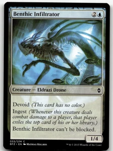 Magic The Gathering Benthic Infiltrator Battle for Zendikar 055/274 Regular Común - Imagen 1 de 1