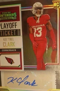 /149 Rookie Auto Keitrel Clark 096/149 - Picture 1 of 6