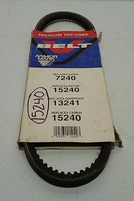 Armor Mark 15240 高级顶线齿轮 V 型皮带 – 重型传动皮带 — 第 1/4 张图片