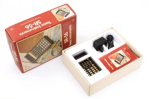 Texas Instruments SR-56 m. Orig.-Verpackung u. Zub. Funktioniert im Netzbetrieb! - Bild 1 von 7