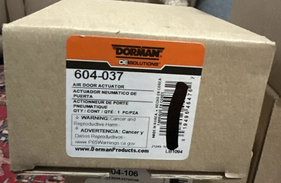 Dorman 604-037 HVAC Blend Door Actuator Compatible with Select Dodge / Jeep Mode - Image 1 of 1