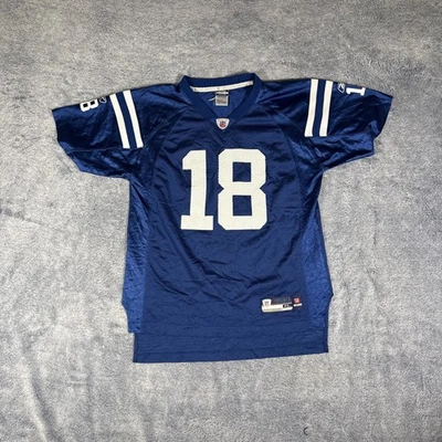 NFL Equipment Reebok Indianapolis Colts Peyton Manning #18 Jersey Juvenil XL 18-20 Foto 1 de 4