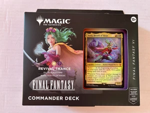 Magic The Gathering FINAL FANTASY Commander Deck Revival Trance English New OVP - Imagen 1 de 4