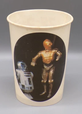 RARO copo de papel japonês Star Wars Return of the Jedi filme KODAK PROMOCIONAL C3PO - Imagem 1 de 4